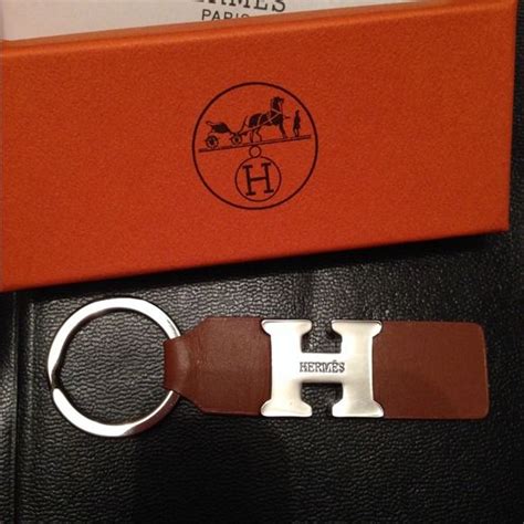 hermes house charm|authentic hermes keychains.